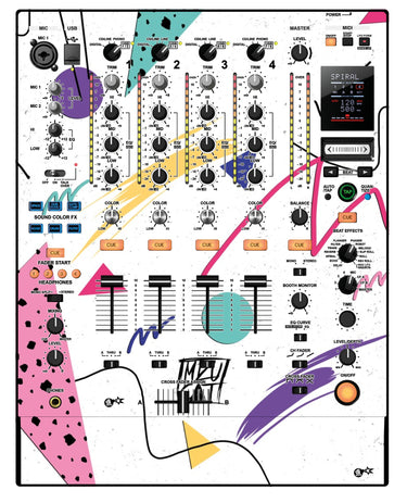 Pioneer DJ DJM 900 NEXUS Skin Mizucat White